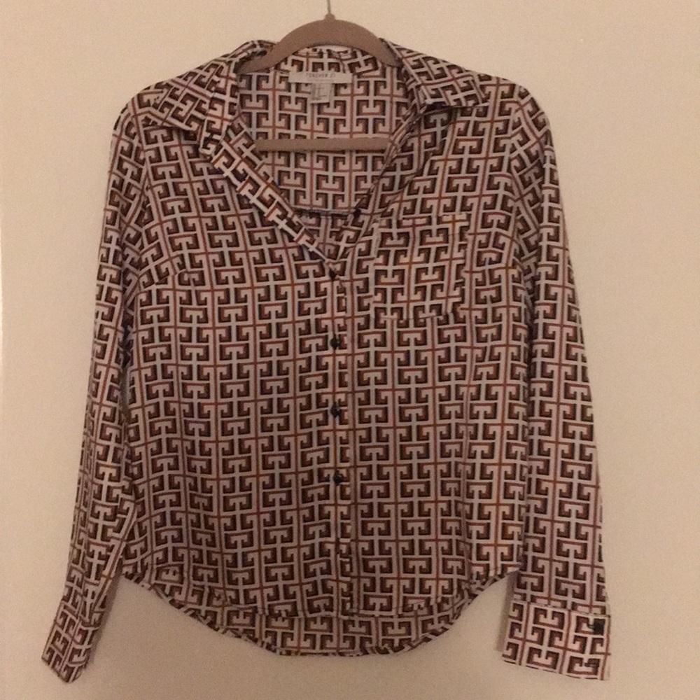 Silky Button Down